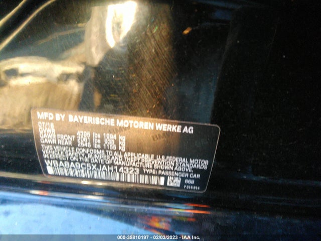 BMW 3 Series 320i 2018 WBA8A9C5XJAH14323 Image 9