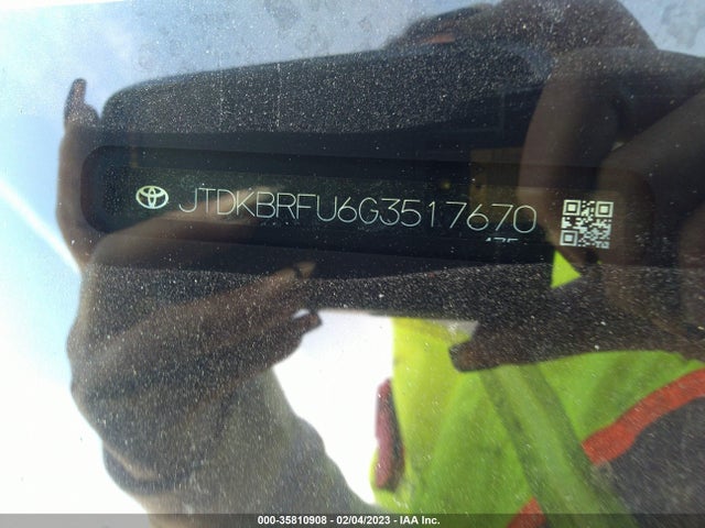2016 Toyota Prius, VIN: JTDKBRFU6G3517670