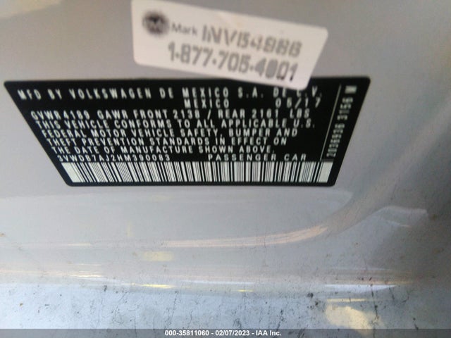 Volkswagen Jetta 1.4t Se 2017 3VWDB7AJ2HM390083 Image 10