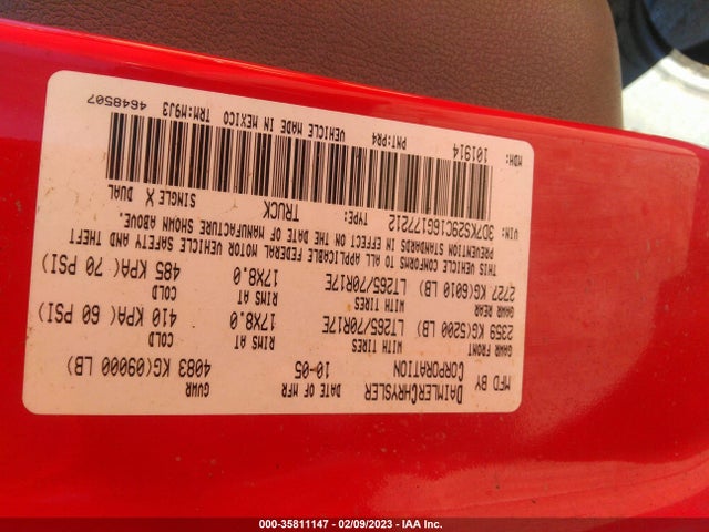 Dodge Ram 2500 Slt 2006 3D7KS29C16G177212 Image 11
