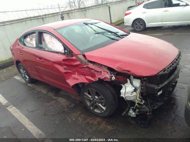 Hyundai ELANTRA SEL 2018 5NPD84LF1JH300121 main image