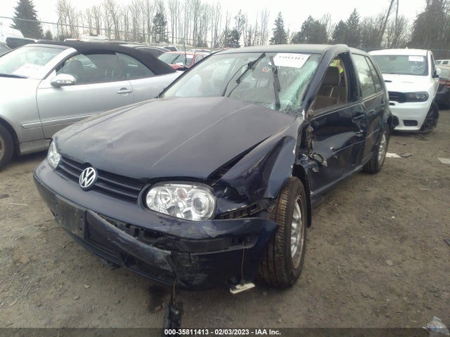 2000 VOLKSWAGEN GOLF GLS VIN: 9BWGF21J9Y4039082