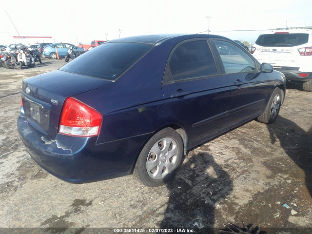 2008 KIA SPECTRA EX VIN: KNAFE122885578813