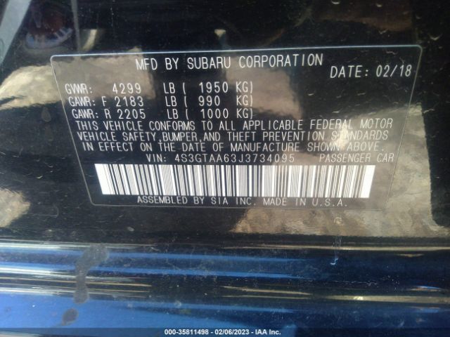 4S3GTAA63J3734095 Subaru Impreza