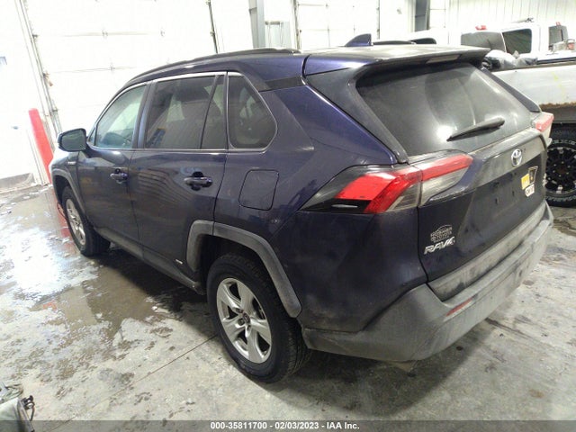 2019 TOYOTA RAV4 HYBRID XLE VIN: 2T3RWRFV3KW044215