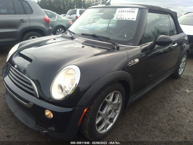 2006 MINI COOPER CONVERTIBLE S VIN: WMWRH33516TL93312