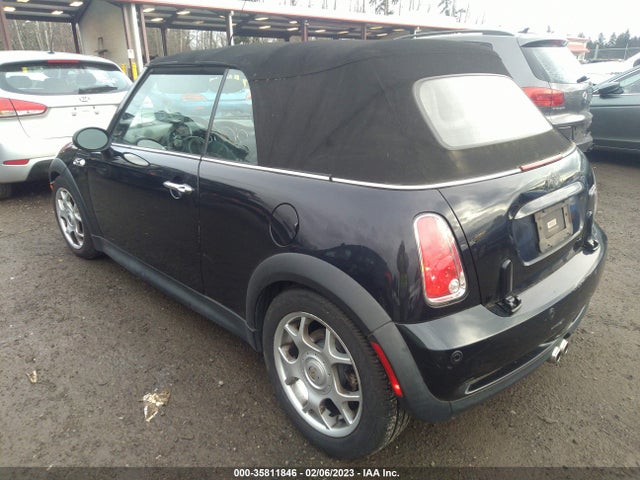 2006 MINI COOPER CONVERTIBLE S VIN: WMWRH33516TL93312
