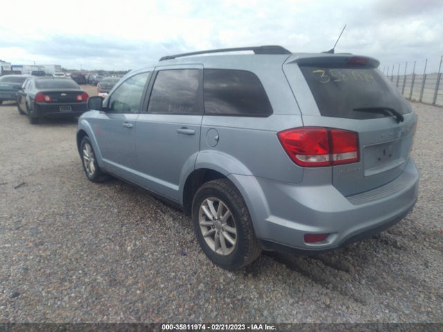 2013 DODGE JOURNEY SXT VIN: 3C4PDCBG7DT727157