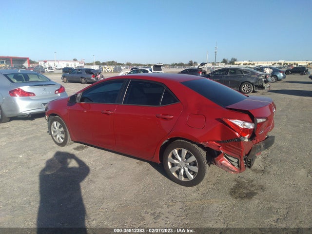 2015 TOYOTA COROLLA L/LE/S/S PLUS/LE PLUS VIN: 2T1BURHE8FC331022