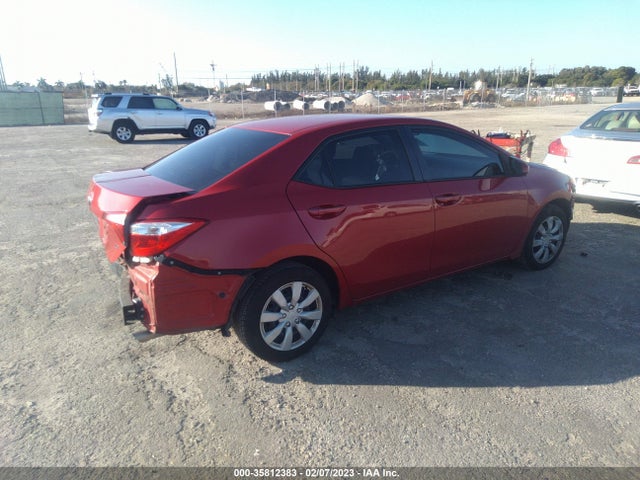 2015 TOYOTA COROLLA L/LE/S/S PLUS/LE PLUS VIN: 2T1BURHE8FC331022