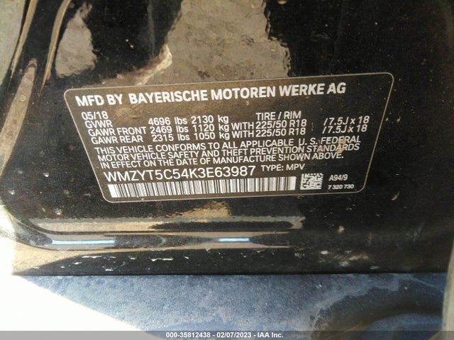 WMZYT5C54K3E63987 Mini Countryman Cooper S
