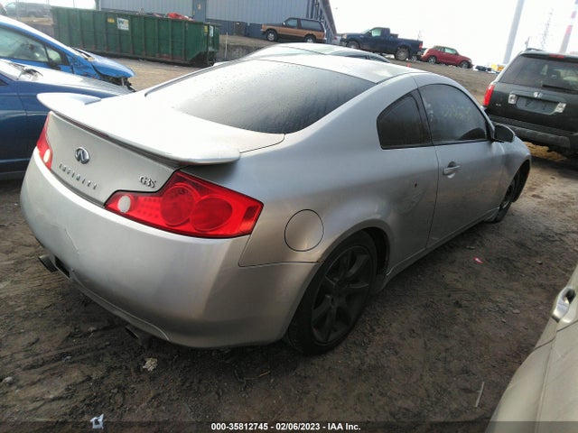 2004 INFINITI G35 COUPE W/LEATHER VIN: JNKCV54E64M815530