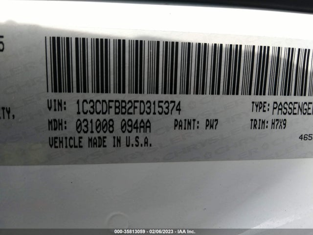 Dodge DART SXT 2015 1C3CDFBB2FD315374 Image 9
