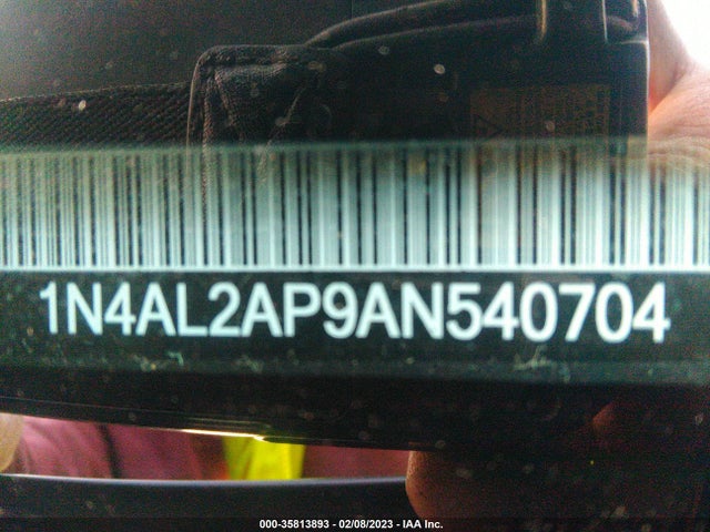 2010 NISSAN ALTIMA 2.5 VIN: 1N4AL2AP9AN540704