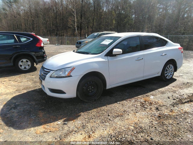 2014 NISSAN SENTRA S VIN: 3N1AB7AP0EY334855