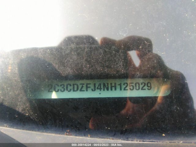 2C3CDZFJ4NH125029 Dodge Challenger R/t Scat Pack
