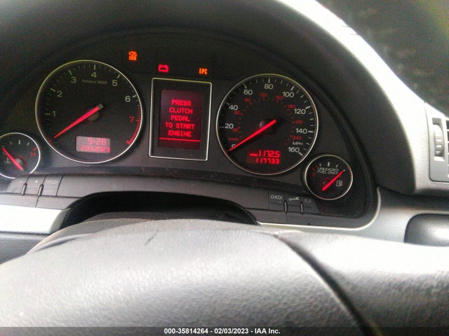 WAULC68E62A256662 Audi A4 1.8T