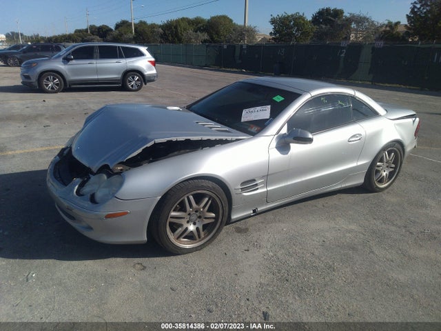 2003 MERCEDES-BENZ SL CLASS VIN: WDBSK75F43F006652