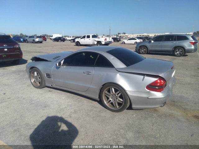 2003 MERCEDES-BENZ SL CLASS VIN: WDBSK75F43F006652