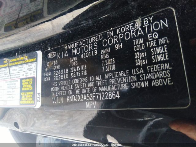 KNDJX3A53F7122864 KIA Soul !