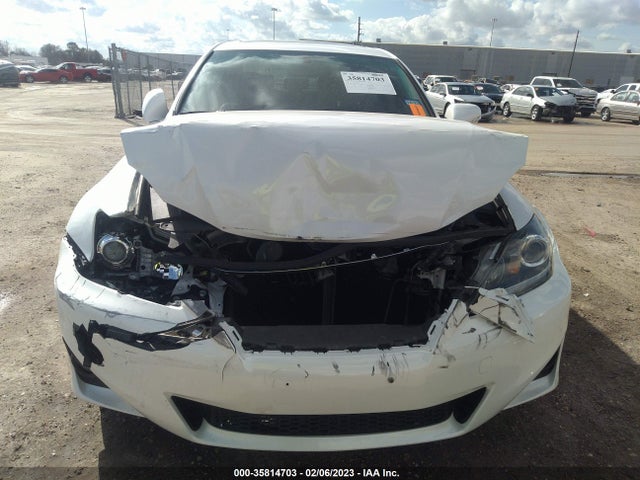 2012 LEXUS IS 250 VIN: JTHBF5C26C5163436