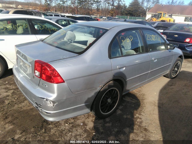 2005 HONDA CIVIC SDN LX VIN: 2HGES16565H534925