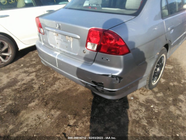 2005 HONDA CIVIC SDN LX VIN: 2HGES16565H534925