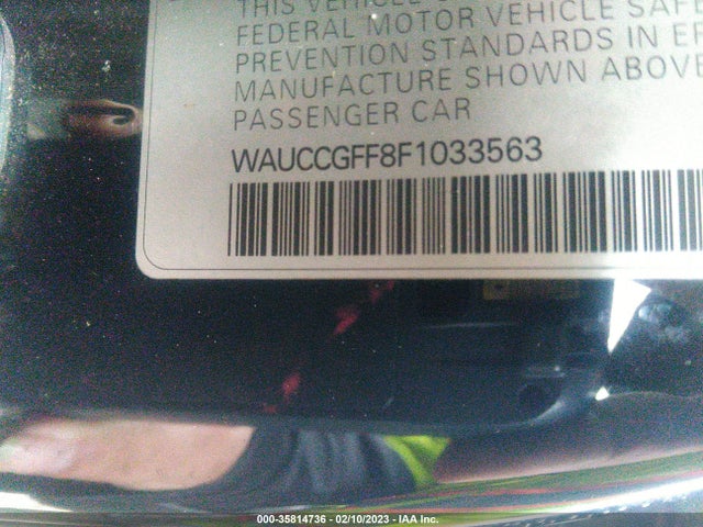 WAUCCGFF8F1033563 Audi A3 1.8t Premium Plus