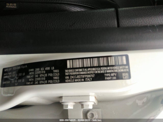 2015 Jeep Renegade, VIN: ZACCJBDT8FPB86707