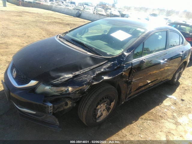 Honda Civic Sedan Lx 2014 19XFB2F58EE220312 Image 2