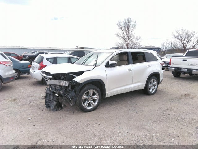 Toyota Highlander Limited 2015 5TDYKRFH2FS107832 Image 2