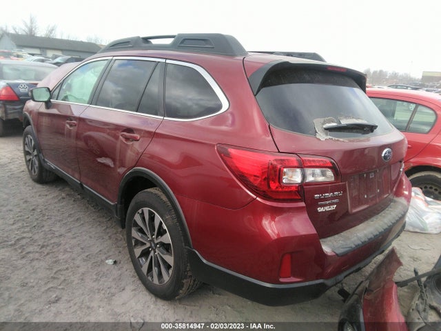 2015 SUBARU OUTBACK 2.5I LIMITED VIN: 4S4BSAJC0F3261665
