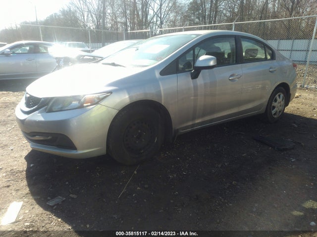 2013 HONDA CIVIC SDN LX VIN: 19XFB2F50DE039204