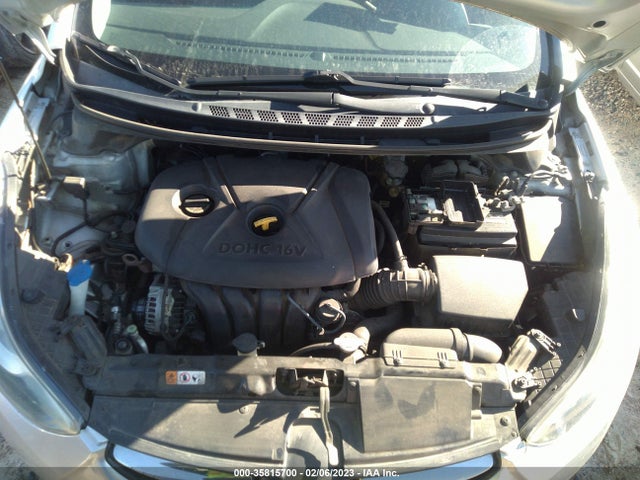 2013 HYUNDAI ELANTRA GLS PZEV VIN: 5NPDH4AEXDH202493