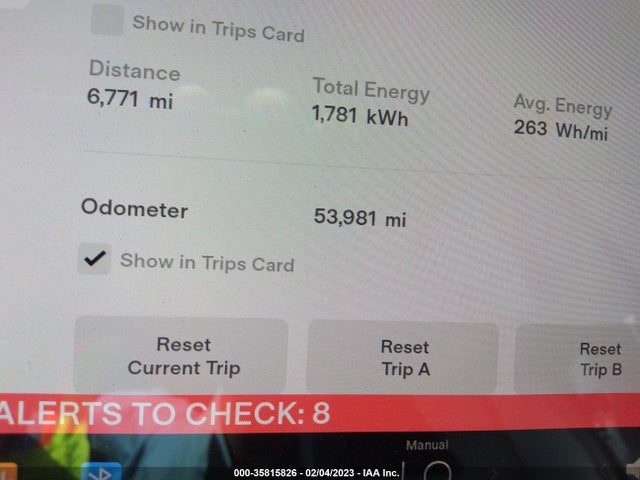 2020 TESLA MODEL 3 LONG RANGE VIN: 5YJ3E1EB8LF741775