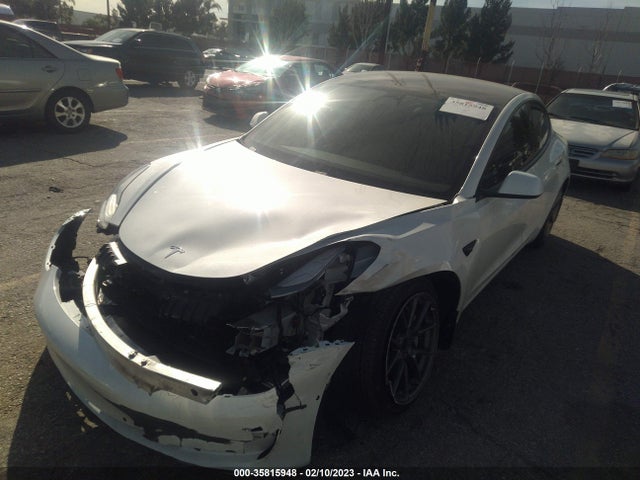 Tesla Model 3 Standard Range Plus 2021 5YJ3E1EAXMF016185 Image 2