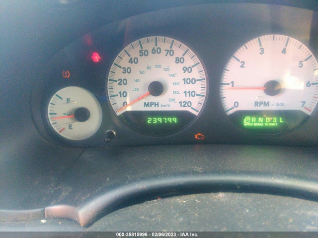 2006 DODGE GRAND CARAVAN SXT VIN: 2D4GP44L16R695953