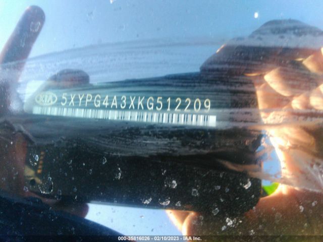 5XYPG4A3XKG512209 KIA SORENTO LX