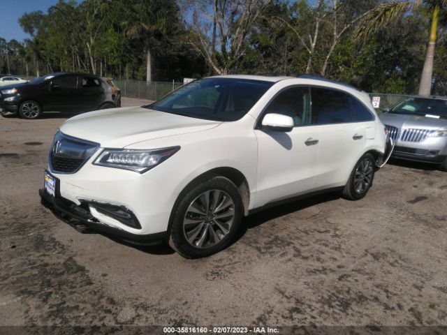 5FRYD4H48GB020531 Acura Mdx W/tech/w/tech