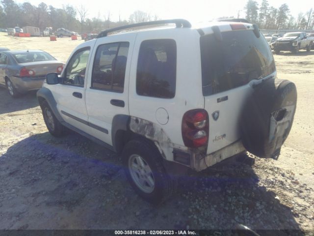 1J4GK48K97W702356 Jeep Liberty Sport