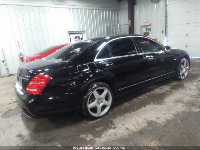 2012 MERCEDES-BENZ S-CLASS S 550 VIN: WDDNG9EB0CA455502