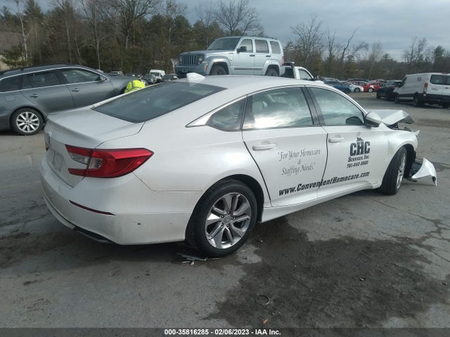 2019 HONDA ACCORD SEDAN VIN: 1HGCV1F19KA127980