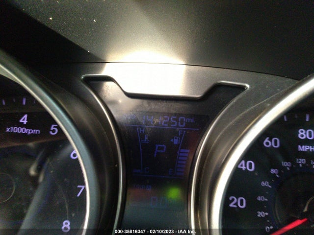 2013 HYUNDAI VELOSTER W/GRAY INT VIN: KMHTC6AD8DU119336