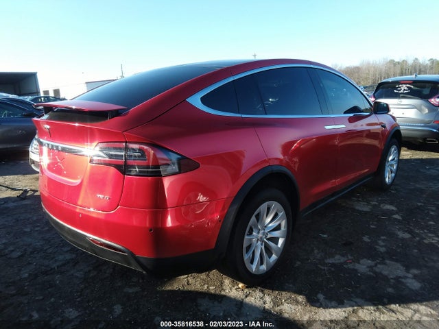 2017 Tesla Model X 90d/75d/100d მანქანა იყიდება აუქციონზე, vin: 5YJXCBE24HF075373, აუქციონის ნომერი: 35816538