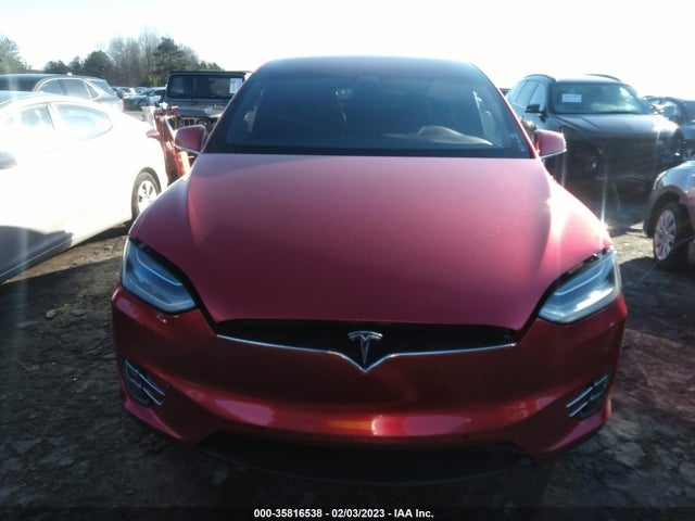 2017 Tesla Model X 90d/75d/100d მანქანა იყიდება აუქციონზე, vin: 5YJXCBE24HF075373, აუქციონის ნომერი: 35816538