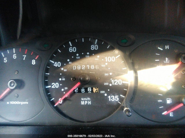 2001 KIA SPECTRA GS/GSX VIN: KNAFB161715024775