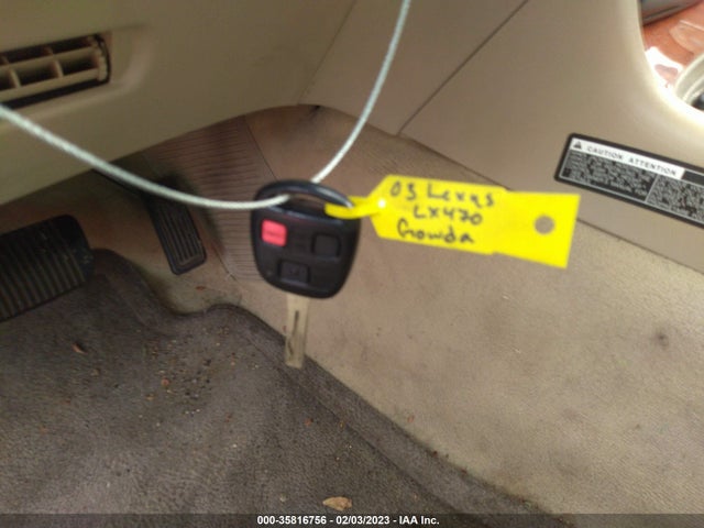 Lexus LX 470 2003 JTJHT00W733528522 Image 3