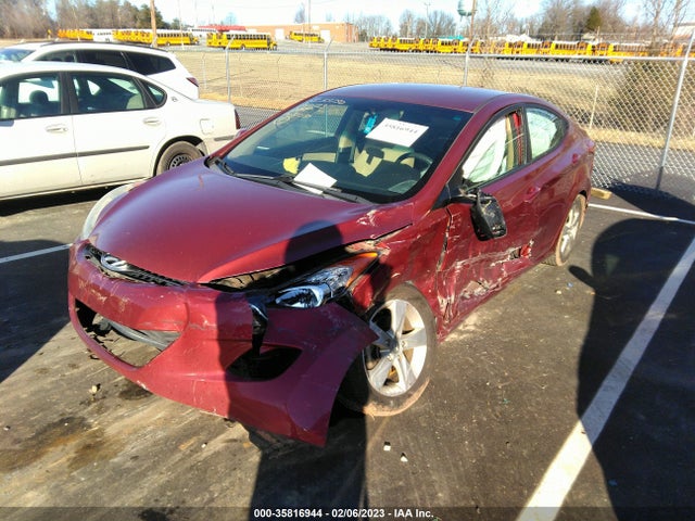 2013 HYUNDAI ELANTRA GLS VIN: 5NPDH4AE1DH372189