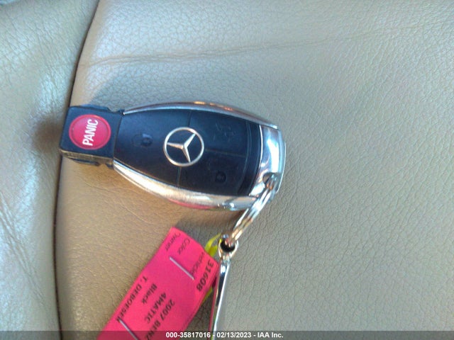 2007 MERCEDES-BENZ E-CLASS 3.5L VIN: WDBUH87X27B126689