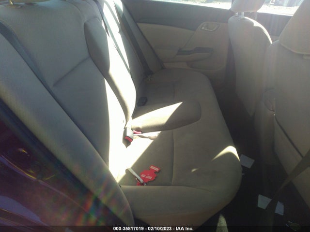 2013 HONDA CIVIC SDN LX VIN: 2HGFB2F59DH599745
